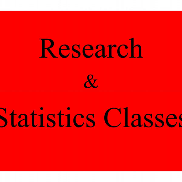 Research and Statistics classes